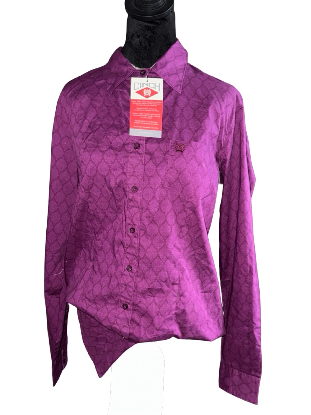 NWT Women’s Cinch western wear long sleeve button up shirt in size XL Tall